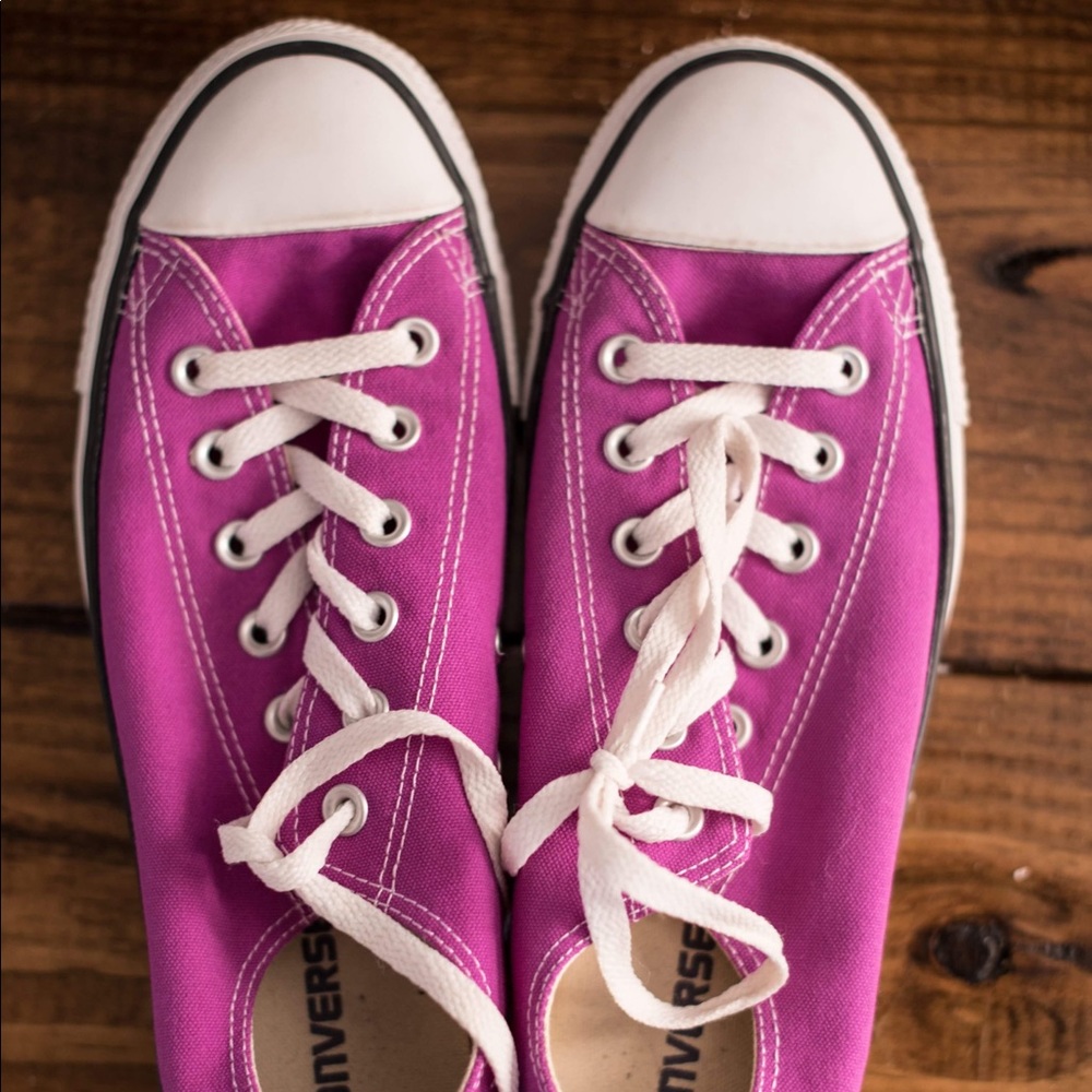 Unisex Converse All-Star Sneaker (M-8/W-10) (Pink)